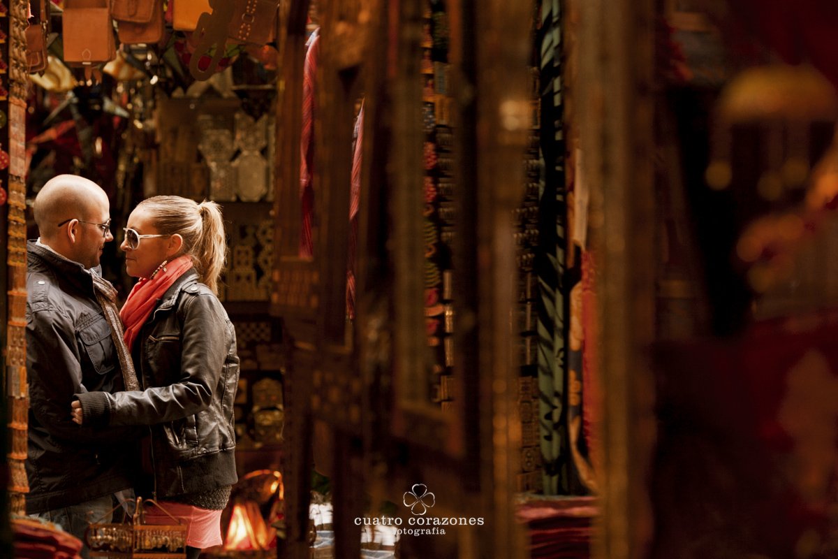 Preboda en Granada en el Albaicín - Cuatro Corazones Fotografía por Juanlu Corrales
