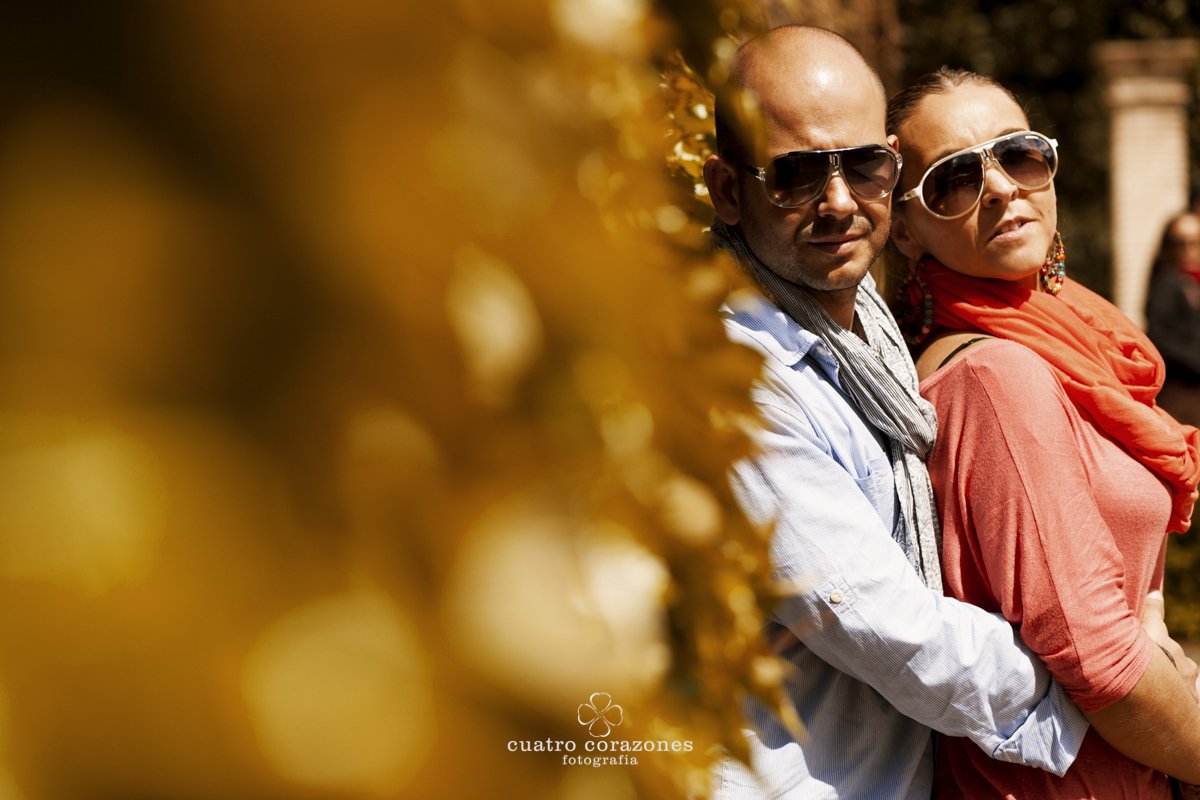Preboda en Granada en el Albaicín - Cuatro Corazones Fotografía por Juanlu Corrales