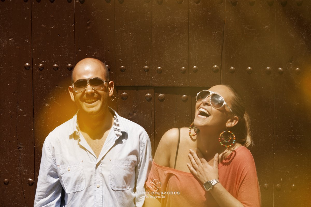 Preboda en Granada en el Albaicín - Cuatro Corazones Fotografía por Juanlu Corrales