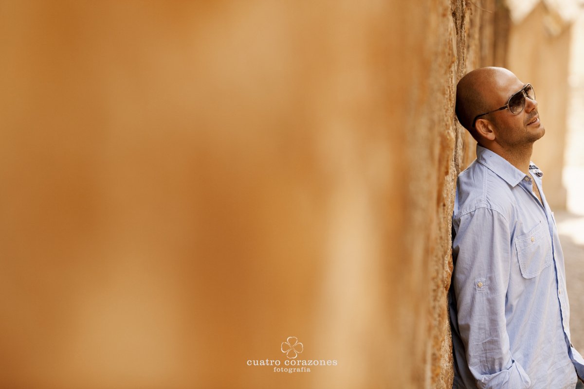 Preboda en Granada en el Albaicín - Cuatro Corazones Fotografía por Juanlu Corrales