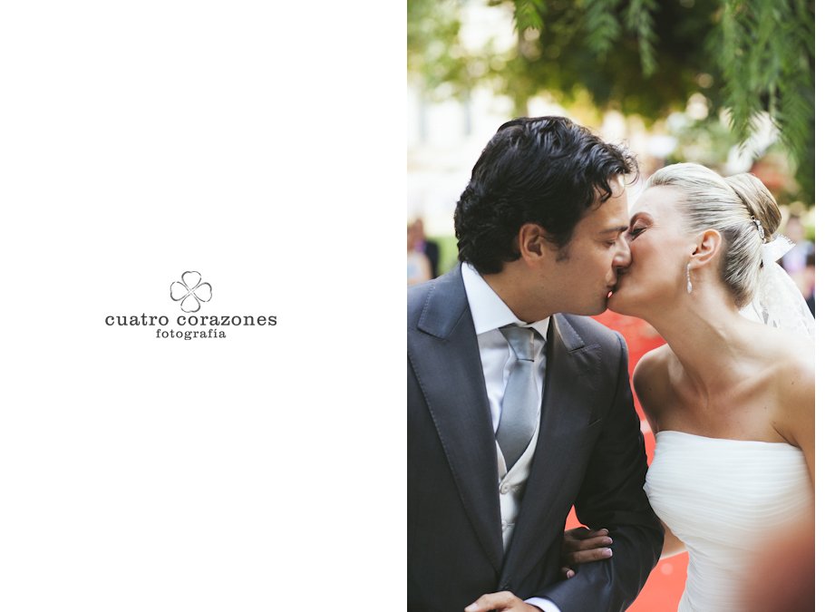 Boda en Jerez en la Real Escuela Andaluza de Arte Ecuestre - Cuatro Corazones Fotografía por Juanlu Corrales