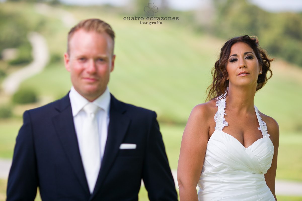 Boda en Gibraltar, Mons Calpe Suites y Alcaidesa Golf - Cuatro Corazones Fotografía por Juanlu Corrales