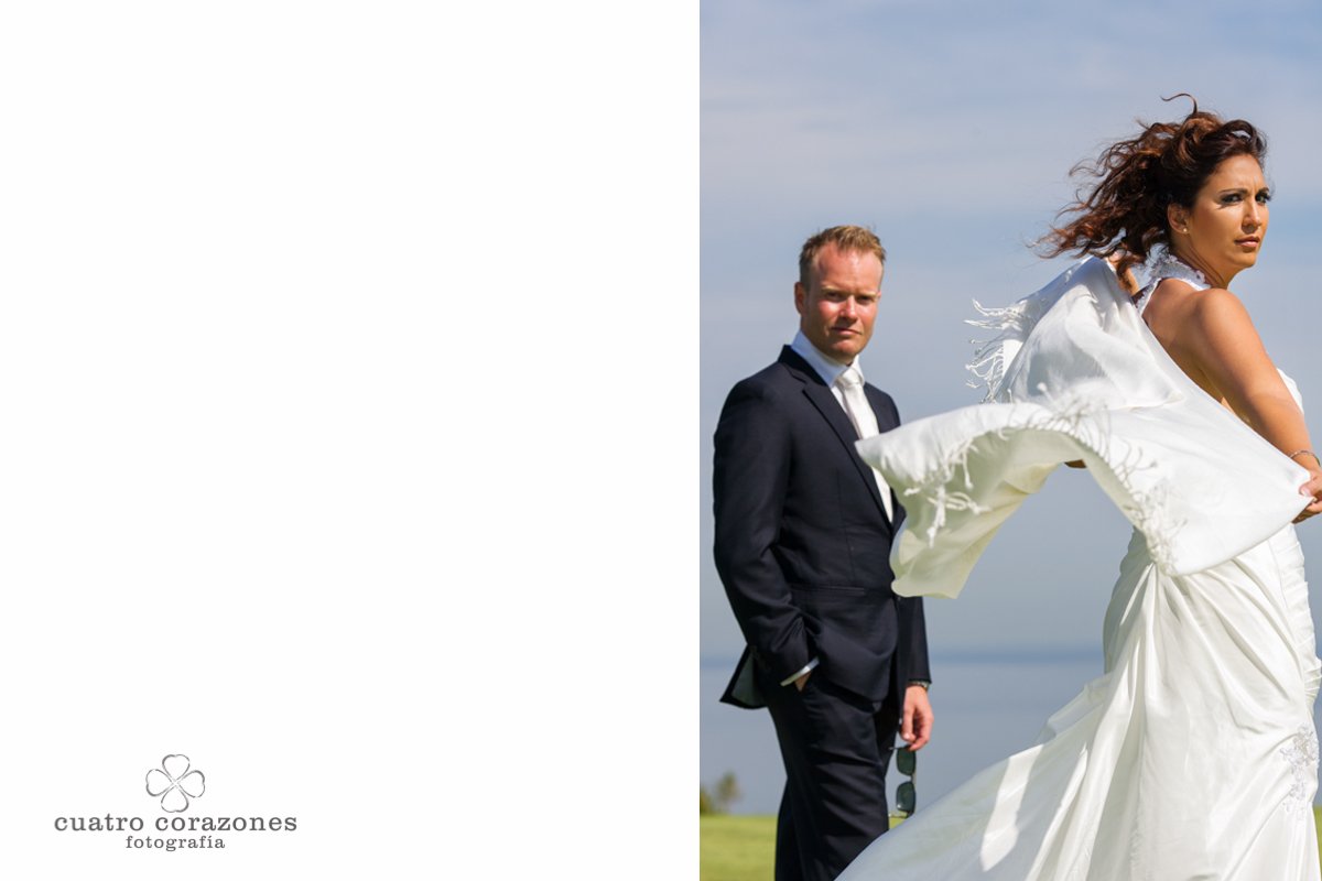 Boda en Gibraltar, Mons Calpe Suites y Alcaidesa Golf - Cuatro Corazones Fotografía por Juanlu Corrales