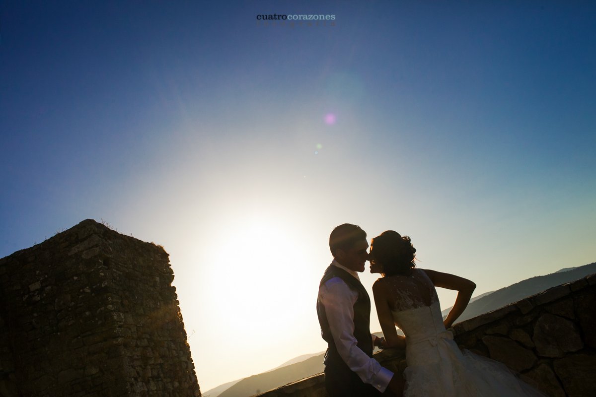 Cuatro Corazones Fotografía castillo de castellar
