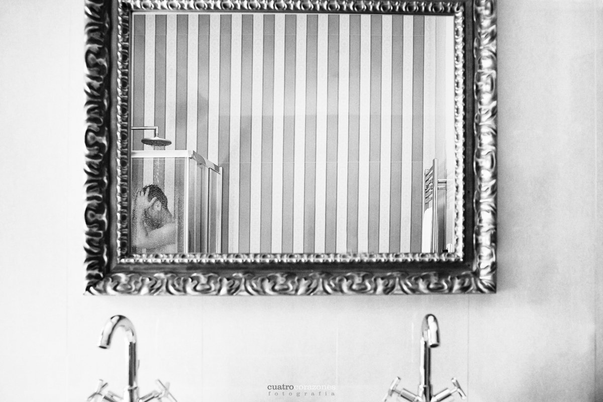 Boda en Castellar en la Casa Convento de la Almoraima - Cuatro Corazones Fotografía por Juanlu Corrales