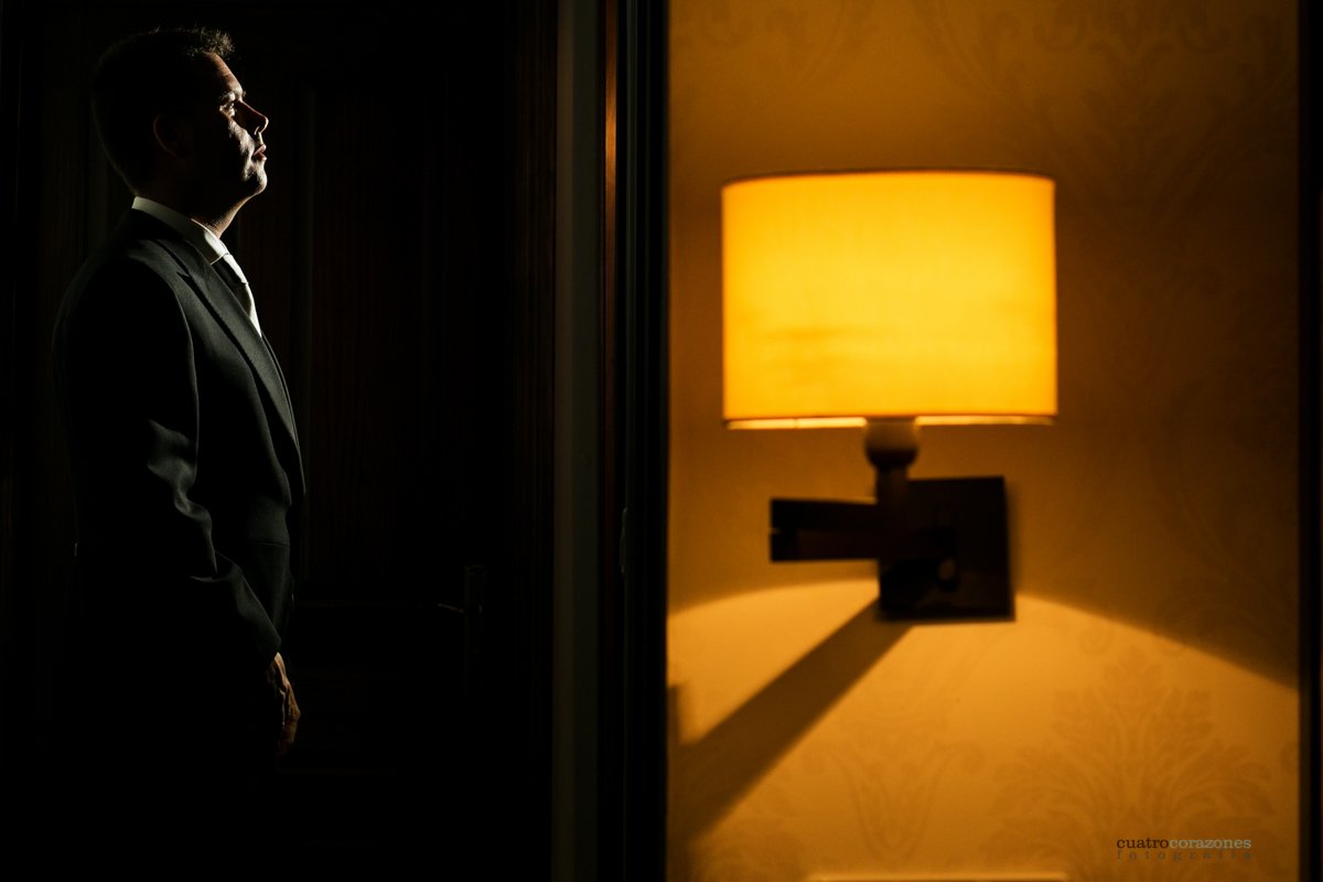Boda en Castellar en la Casa Convento de la Almoraima - Cuatro Corazones Fotografía por Juanlu Corrales