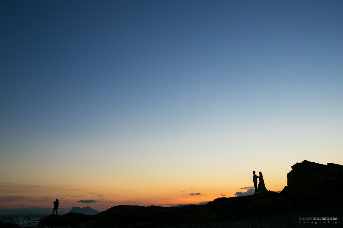 Boda en Castellar en la Casa Convento de la Almoraima - Cuatro Corazones Fotografía por Juanlu Corrales