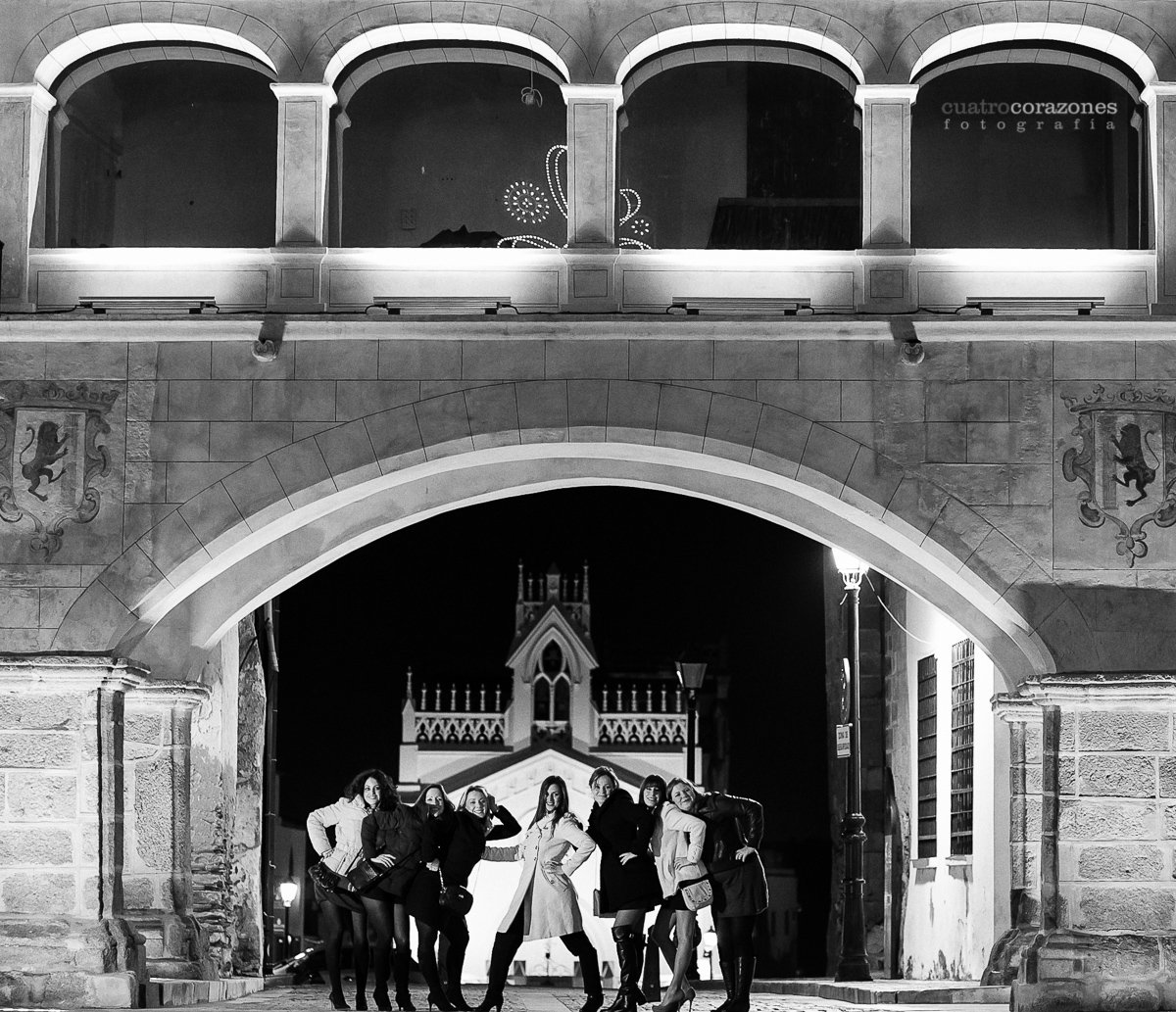 despedida de soltera en Badajoz con Begoña - Cuatro Corazones Fotografía por Juanlu Corrales