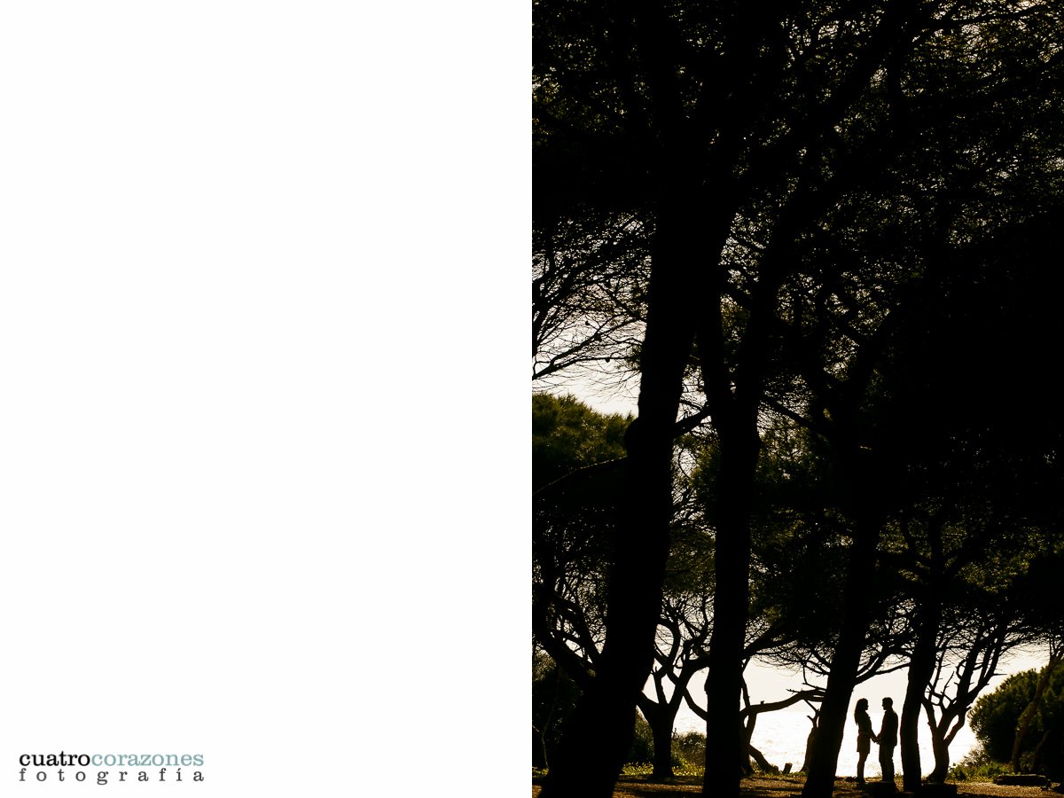 Reportaje preboda en la playa de Tarifa Arte Vida - Cuatro Corazones Fotografía por Juanlu Corrales