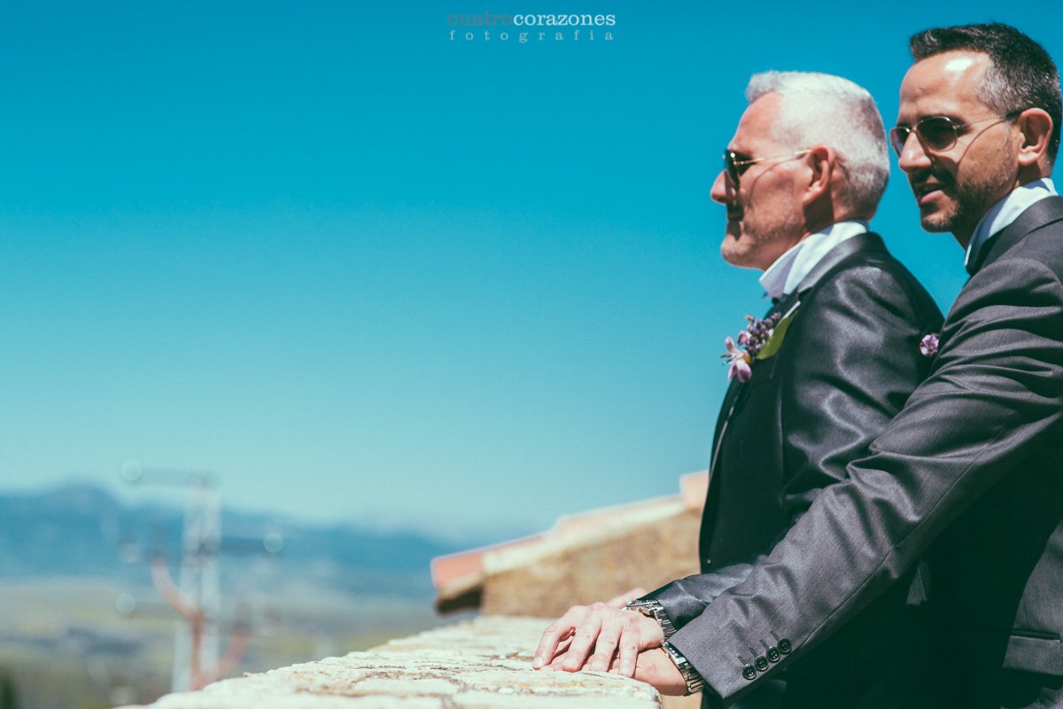 Boda en Hotel Castellar - Boda Gay con Fran e Ivan en el Castillo de Castellar - Cuatro Corazones Fotografía por Juanlu Corrales