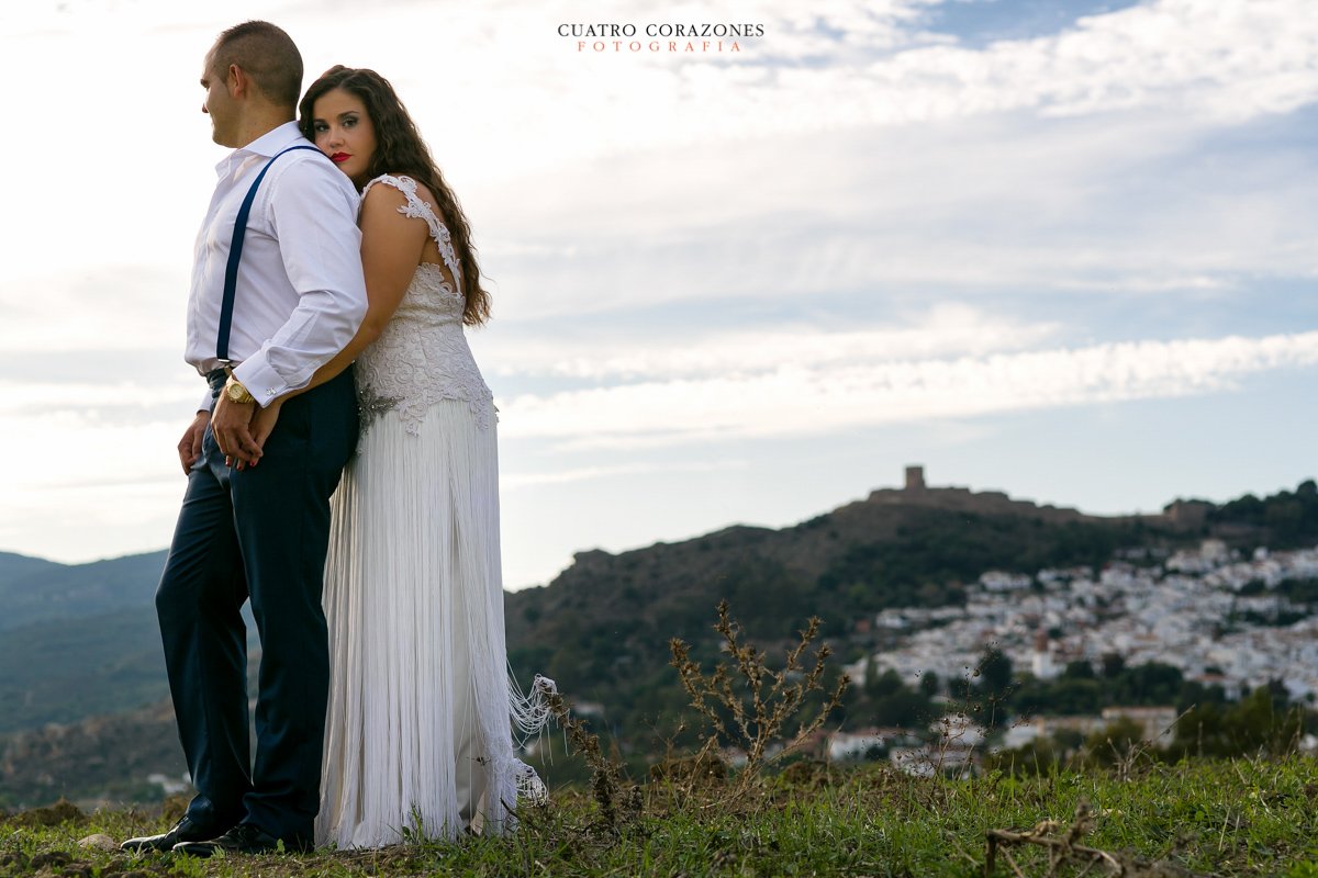 reportaje fotográfico en Jimena de la Frontera con Dani y Ana - Cuatro Corazones Fotografía por Juanlu Corrales - Fotógrafo de boda en Cádiz