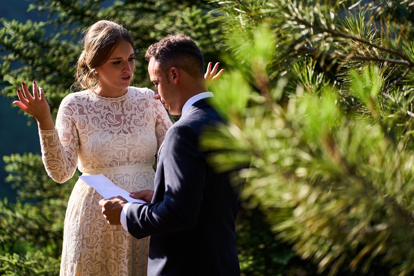 Elopement en la montaña