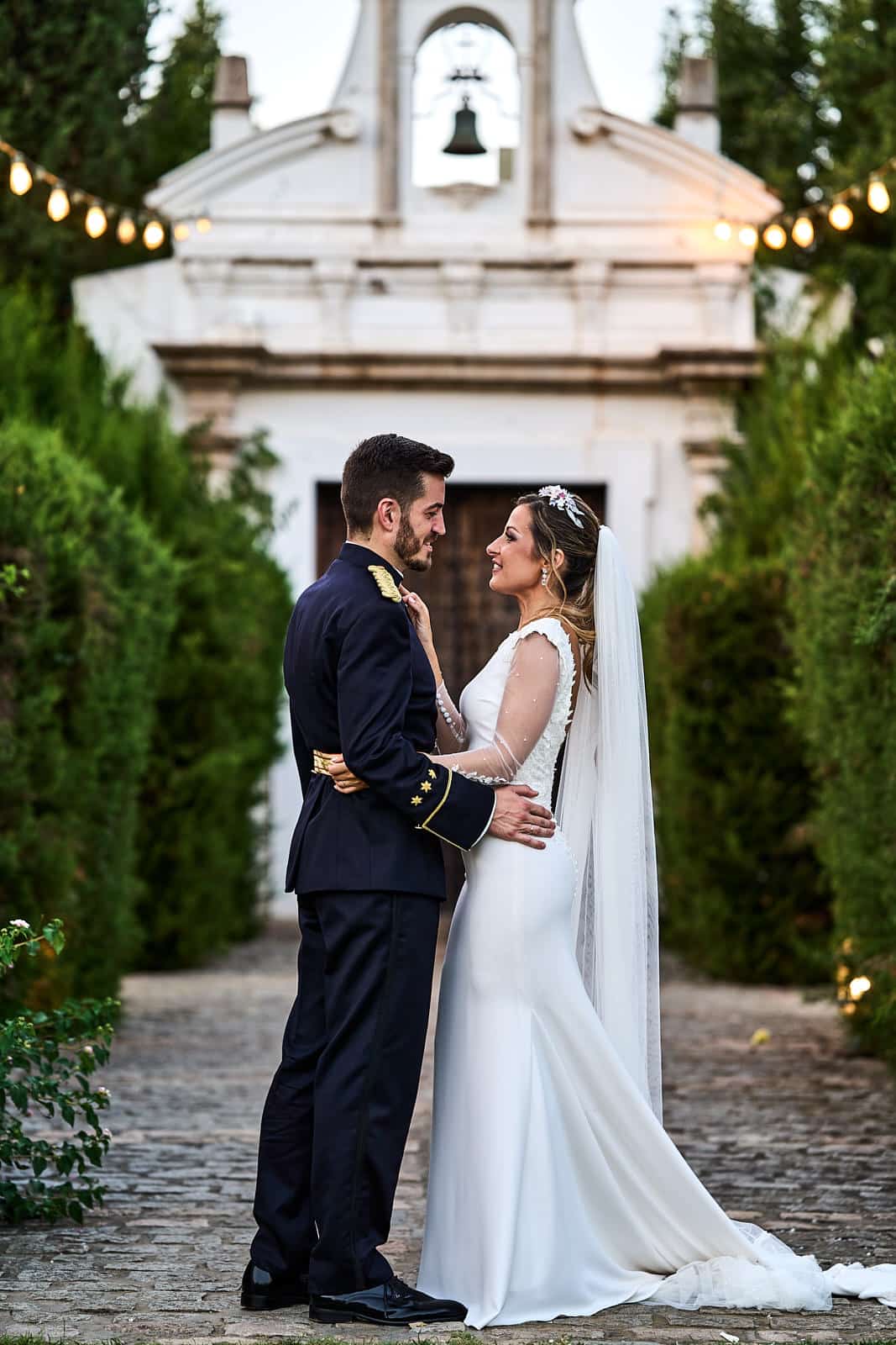 sesión de novios monasterio San Martín