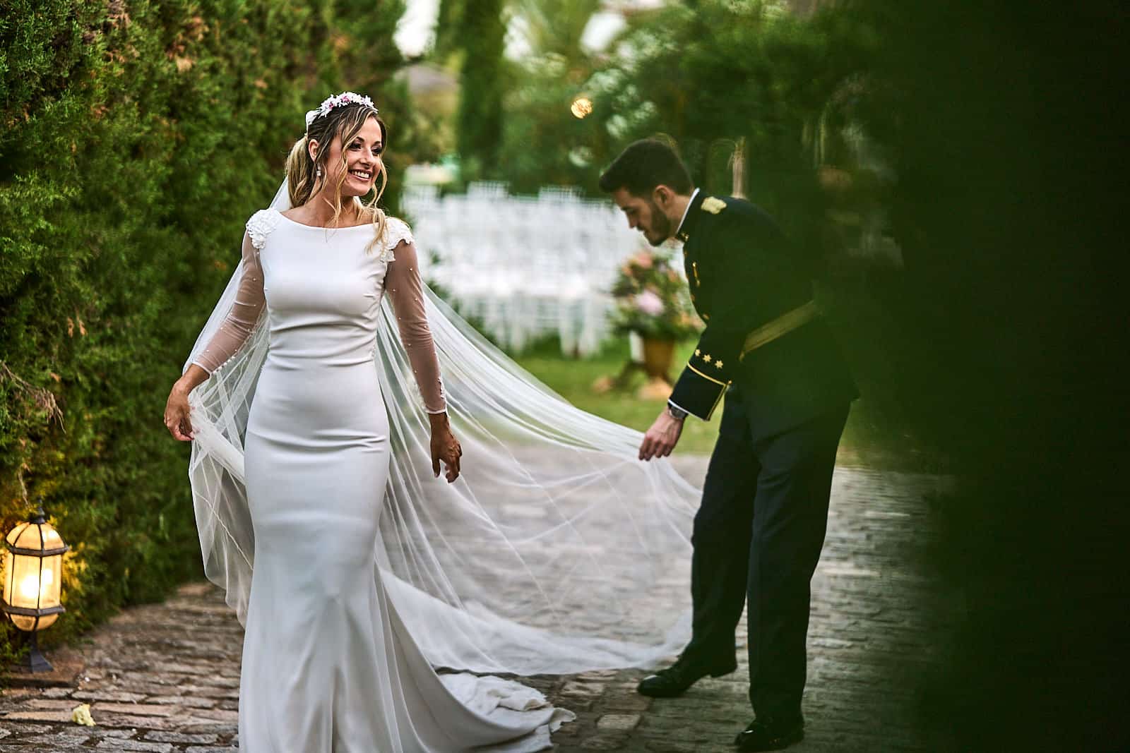 sesión de novios monasterio San Martín