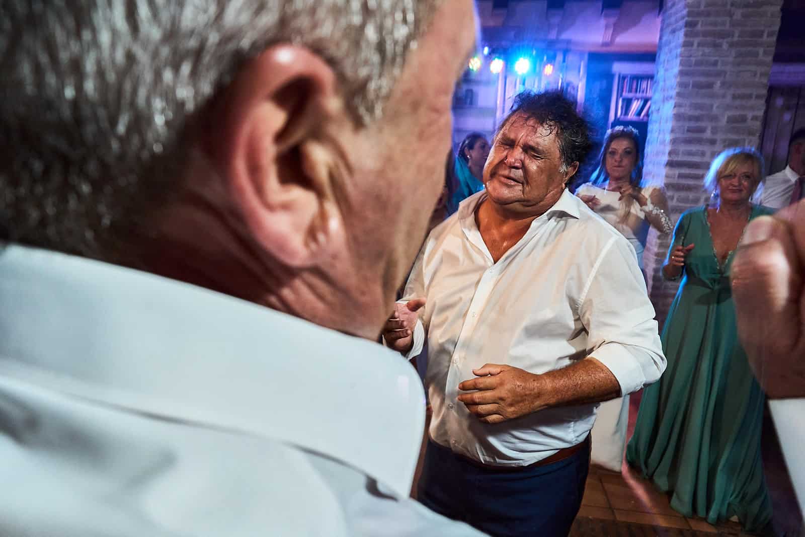 fiesta boda monasterio San Martín.