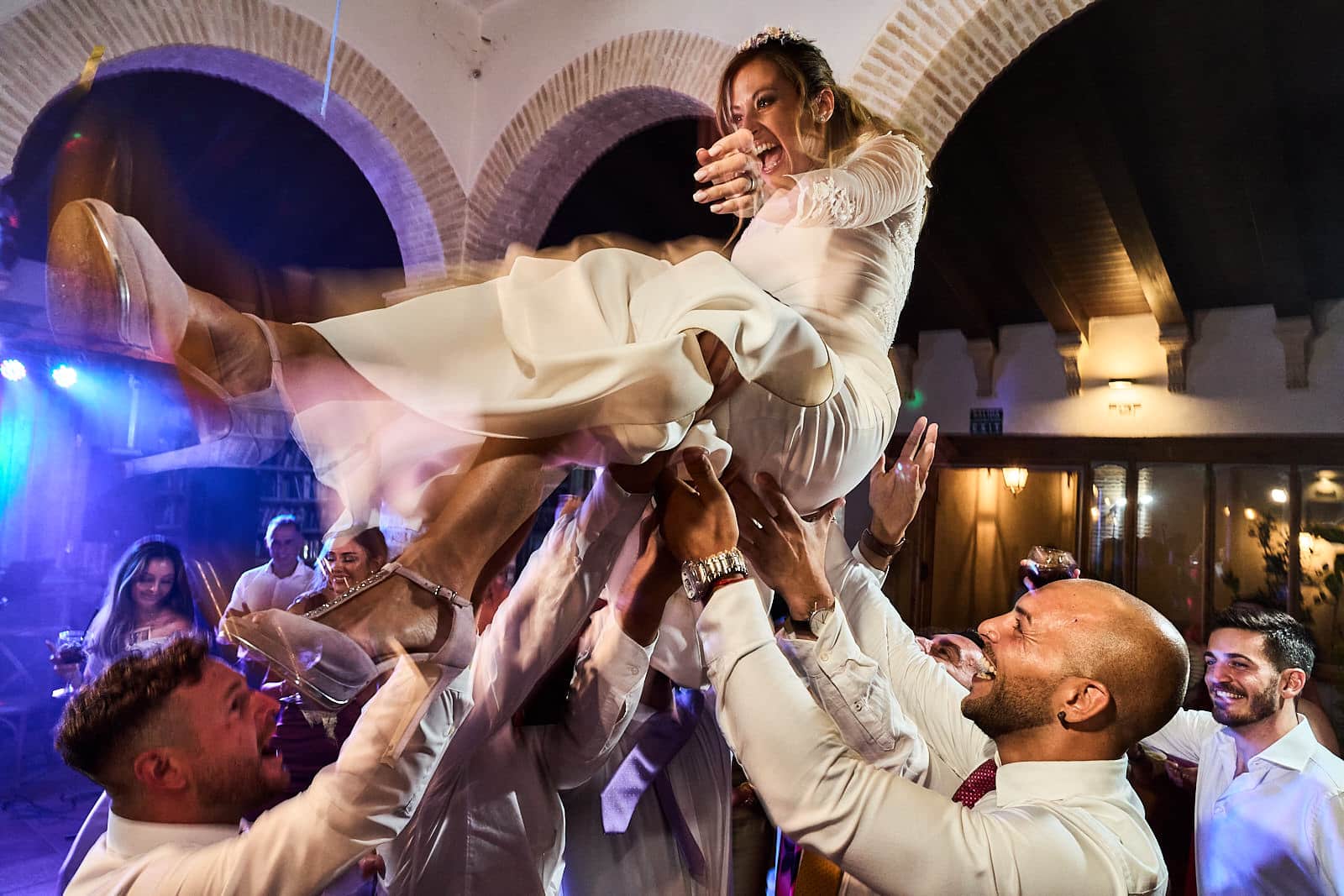 fiesta boda monasterio San Martín.