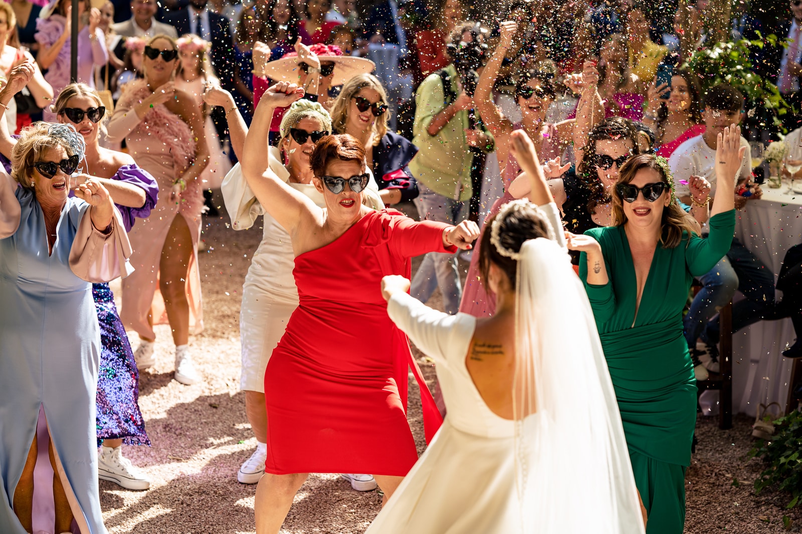 fiesta en boda cortijo los canos