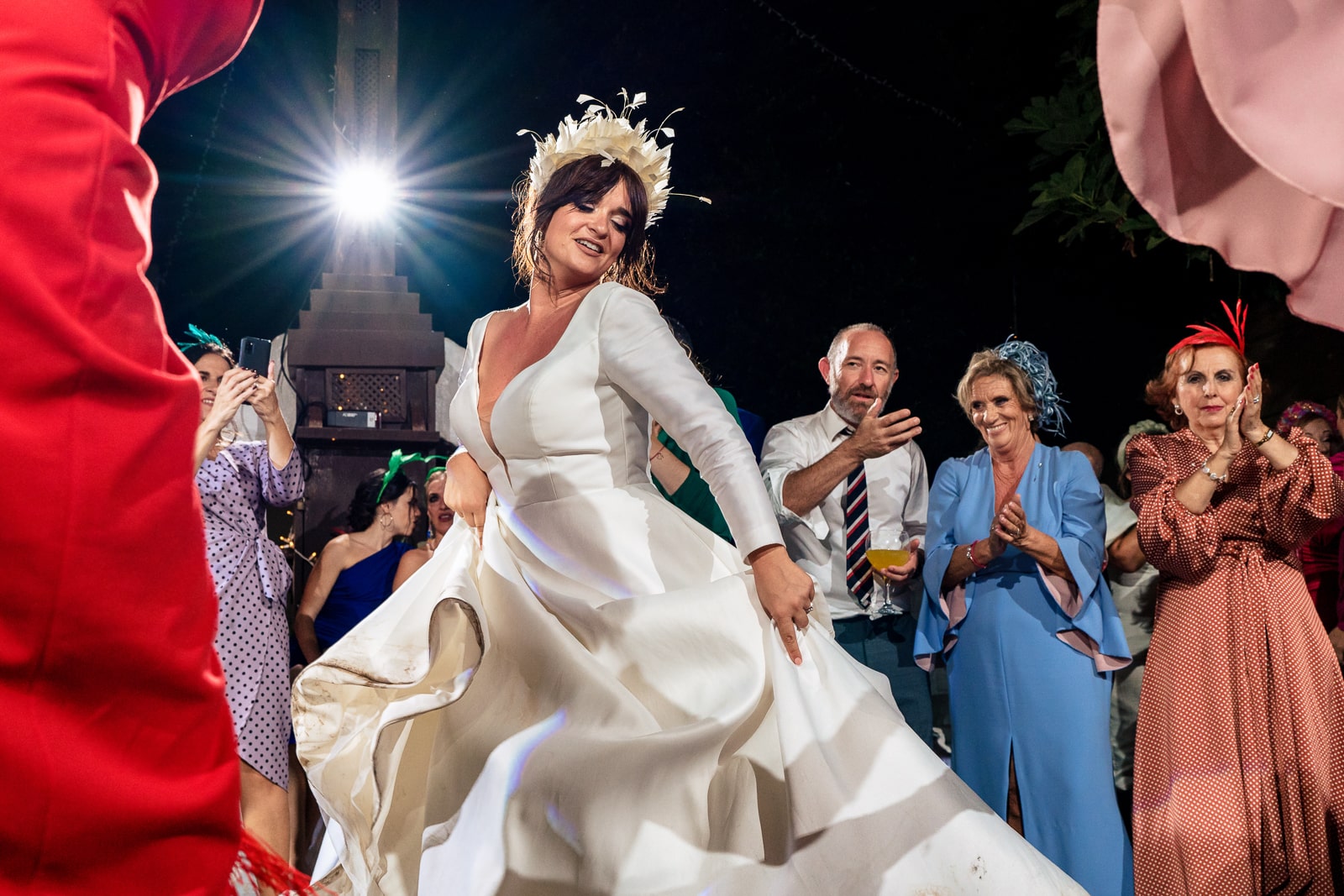 fiesta de boda en el cortijo los canos