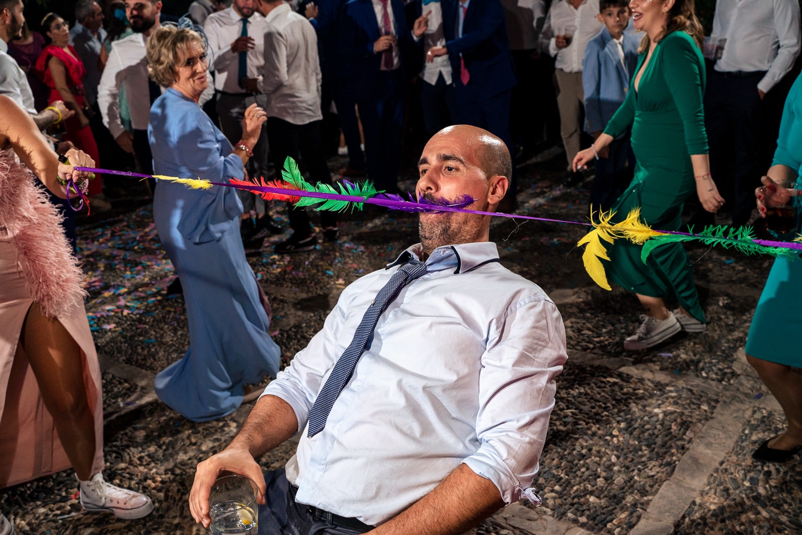 fiesta de boda en el cortijo los canos