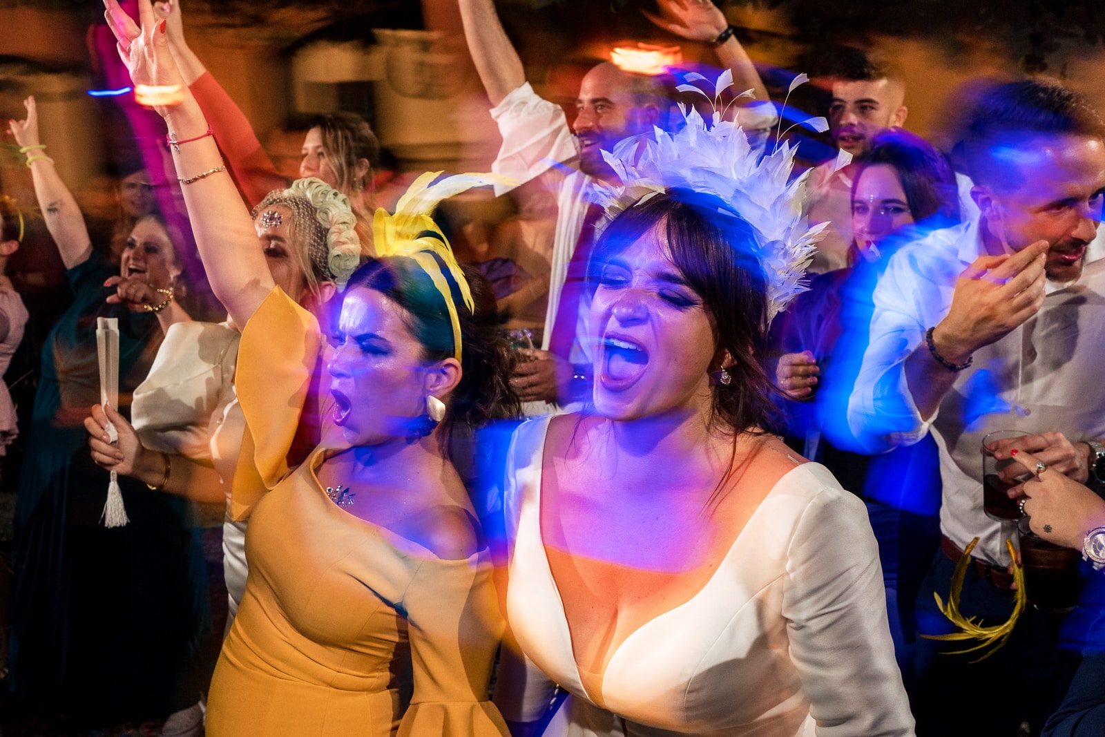 fiesta de boda en el cortijo los canos