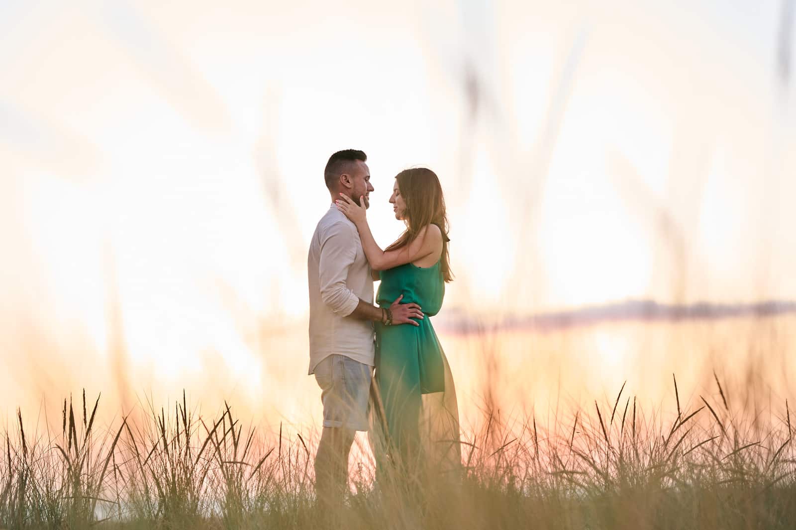 Preboda romántica en la playa